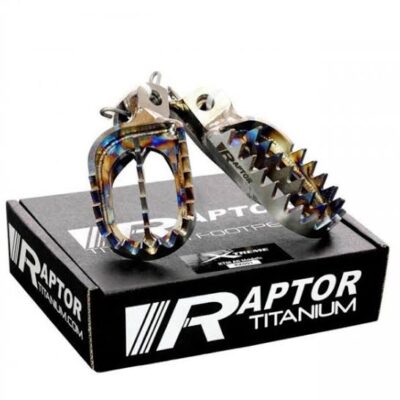 RAPTOR TITANIUM FOOT PEGS (KTM/HUSKY)