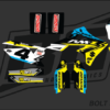 ONE 1 FOUR (pre-designed) SUZUKI STICKER KITS - Image 4