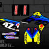 ONE 1 FOUR (pre-designed) SUZUKI STICKER KITS