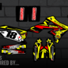 ONE 1 FOUR (pre-designed) SUZUKI STICKER KITS - Image 3