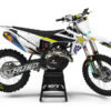 ONE 1 FOUR (pre-designed) HUSKY STICKER KITS