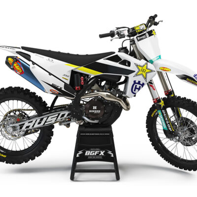 ONE 1 FOUR (pre-designed) HUSKY STICKER KITS