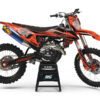 ONE 1 FOUR (pre-designed) KTM STICKER KIT - Image 9