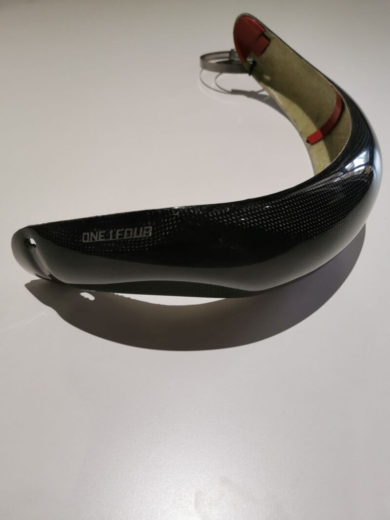 ONE 1 FOUR CARBON FIBER HEADER EXHAUST GUARD