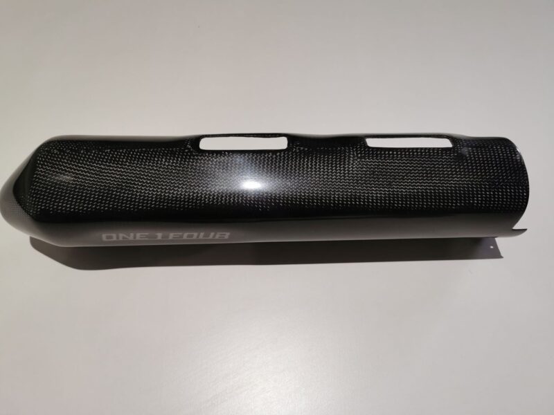 ONE1FOUR CARBON FIBER FULL TAIL PIPE GUARD - Image 2