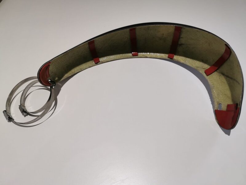 ONE 1 FOUR CARBON FIBER HEADER EXHAUST GUARD - Image 3
